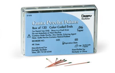 Dentsply Maillefer Gutta Percha Points, #30, .02 Taper, ISO Size 30, Blue, 30mm, 120 Points (6 Vials of 20) thumbnail 3