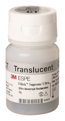 Filtek Supreme Ultra Universal Restorative, Clear Translucent, Capsules (10 per pack) - Filtek Supreme Ultra Clear Trans Caps (10) - Image 1
