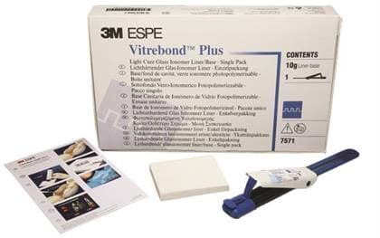 3M Vitrebond Plus Light-Cure Glass Ionomer Liner/Base, Single Pack Refill, 10g Clicker Dispenser, 7571 thumbnail 15
