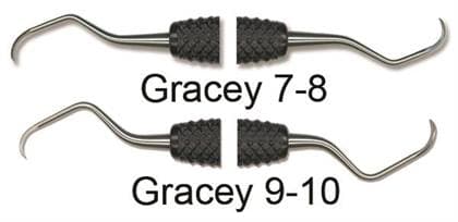 PDT Amazing Gracey 7-8 Rigid Curette, Black Handle, R022R thumbnail 5