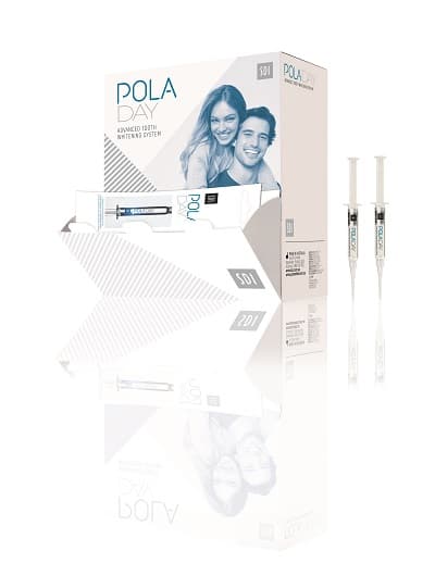 Pola Day Tooth Whitening System, 9.5% Hydrogen Peroxide, Spearmint, 3 g Syringes, 50/Pk, 7700071 thumbnail 7