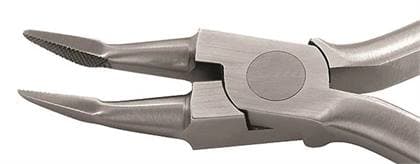Hu-Friedy Slim Weingart Utility Pliers, Serrated, 20° Angled Tips, 678-202 thumbnail 5