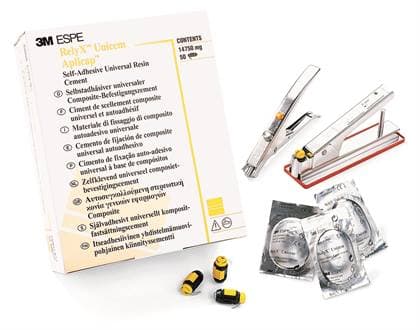 3M RelyX Unicem Self-Adhesive Universal Resin Cement Aplicap Capsule Refill, A3 Opaque, 50/Pkg, 56817 thumbnail 13