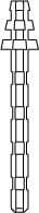 Achromat Arrow Head Fiber Post, 1.35 mm, FP-H1.35, 5/Pk thumbnail 2