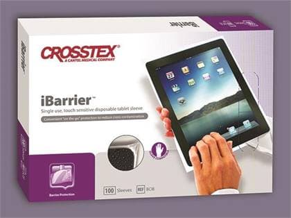 Crosstex iBarrier Disposable Sleeves, Touch-Sensitive, 100/Box - iBarrier Disposable Sleeves (100) - Image 1