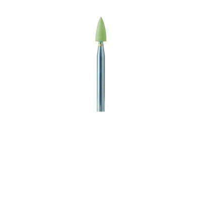Meisinger 9981H FG Light Green Polisher High Shine Flame, Point, 3.0mm, Pack of 5 thumbnail 3