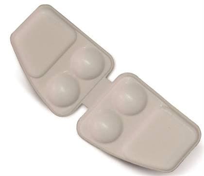 Zirc Dental Mixing Wells, Disposable, 4-Well, 144/Pkg, ZRC-20Z496V thumbnail 3