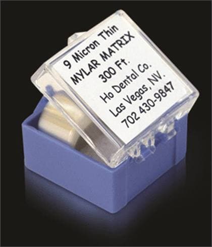 Ho Dental Mylar Matrix Roll, 9 Micron, 300 ft x 1 cm, MLR202 thumbnail 4