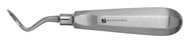 J&J Instruments #302 Apical Surgical Elevator, Single End, Left, Stainless Steel, 1/Pkg, 04-402 thumbnail 3