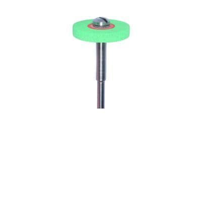 Meisinger Twist Porcelain Polisher, Wheel, Coarse, Green/Orange, 17.0 mm, Handpiece, 1/Pkg, 9752G-170-HP-GR/O thumbnail 9