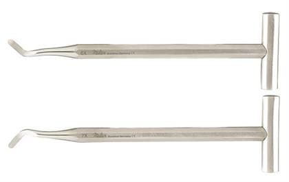 Miltex #7X Potts Elevator, Stainless Steel, T-Bar Handle, Single End, Each, EL7X thumbnail 3