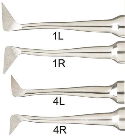 Miltex #4L Seldin Elevator, Regular Handle, Stainless Steel, Single End, DEL4L thumbnail 4