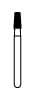 NTI Diamond Bur, FG, Modified Shoulder Taper, # C845KR, 1.8 mm, Coarse, Green, 5/Pk, C845KR-018 thumbnail 6