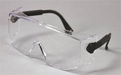 Palmero ProVsion OverShield Eyewear, Black Frame, Clear Lens, 3602 thumbnail 5