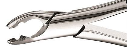 Hu-Friedy 151AS Split Beak Extraction Forceps, Serrated, Lower Anteriors and Premolars, F151AS thumbnail 5