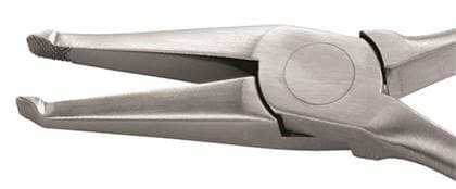 Hu-Friedy Band Seating Pliers, Serrated Tips, Stainless Steel, Single Instrument, 678-205 thumbnail 5