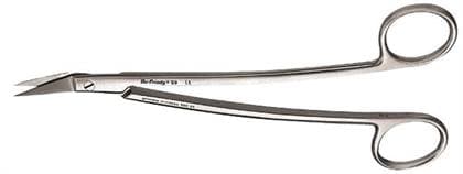 Hu-Friedy 9 Dean Surgical Scissors, 6.5" (16.5 cm), One Serrated Blade, Stainless Steel, S9 thumbnail 7