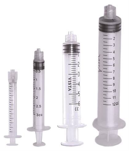 Vista Apex Luer Lock Syringes, 12cc, Disposable, 100/Box, #316012 thumbnail 9