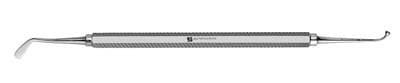 J&J Instruments #2 Woodson Plastic Filling Instrument, Double End, Standard Handle, 08-102 thumbnail 3