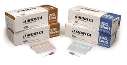 J. Morita Disposable Dental Needle, Plastic Hub, 30 Gauge Long (25mm), Blue, 100/Box, 20-30GL thumbnail 19