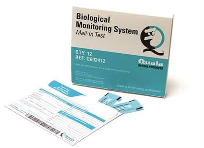 Quala Mail-In Spore Test Strips, Monthly Service (12 Strips) - Mail-In Spore Test Strips Monthly (12) - Image 1
