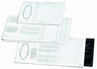 Dentsply Sirona Rinn Record Cards #200CE, 100/Box, 58-1200 thumbnail 2
