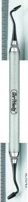 Hu-Friedy Satin Steel XTS Freedman Large Contact Forming Composite Instrument, #6S Smooth Satin Steel Handle, Double End, TNFCIL thumbnail 7