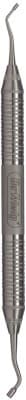 Hu-Friedy Plugger, 1/2 Black Double End, Non-Serrated, #6 Satin Steel Handle, PLG1/2NS6 thumbnail 6