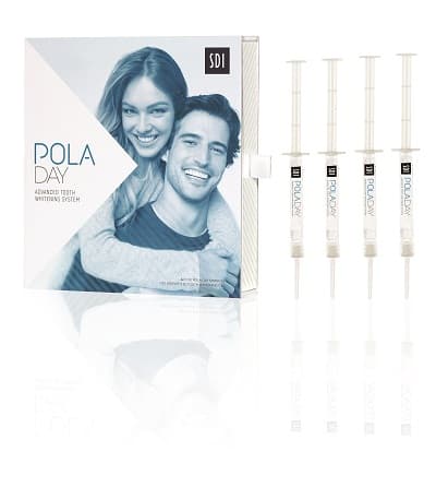 SDI Pola Day Tooth Whitening System, 9.5% Hydrogen Peroxide, Spearmint, Mini Kit, 4 x 1.3 g Syringes, 8 Tips, 7700104 thumbnail 12