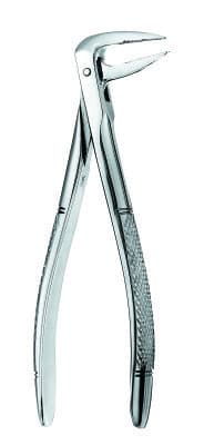 Hu-Friedy Extraction Forceps, Root, 233 European-Style, Serrated, Lower Roots, Stainless Steel, FX233 thumbnail 5