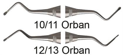 Hu-Friedy Orban Double-Ended Periodontal File Scaler 10/11, #2 Octagon Handle, FO10/11 thumbnail 4