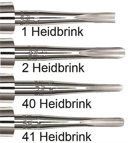 Hu-Friedy E2 Heidbrink Straight Surgical Elevator, #510 Large Tapered Hexagonal Handle, Single End, 1 Each thumbnail 5
