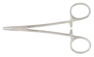 Miltex Mayo-Hegar Needle Holder, 5", Stainless Steel, Ceramic-Coated Tips, 1 Each thumbnail 7