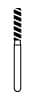 NTI Turbo Diamond Bur, FG, Super Coarse, Black, Modified Shoulder Cylinder, 837KRT-016, 1.6mm Diameter, 8.0mm Length, 5/Pkg thumbnail 6