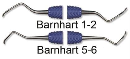 PDT Cruise Barnhart 1-2 Rigid Universal Curette, Nautical Blue, 6.5" (R060R) thumbnail 5