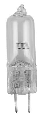 A-dec Operatory Light Halogen Bulb, 95W, 17V, T4, G6.35 2-Pin, 2 in, Clear, 041.709.00 thumbnail 7