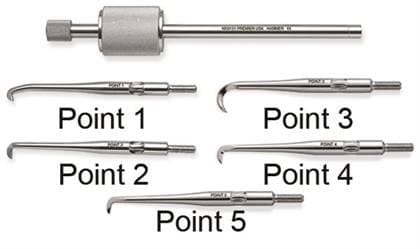 Premier Morrell Crown Remover Point 1 Replacement Tip, 1/Pk, 1003152 thumbnail 6
