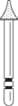 Two Striper Diamond Bur, FG, Occlusal Contour, #204.3.5, Fine, Red, 3.10 mm, 5/Pk, 2015952 thumbnail 7