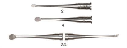 Hu-Friedy #2 Molt Surgical Curette, Single-Ended, 3.6mm, #502 Octagon Handle, CM2 thumbnail 7