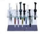 Pulpdent Syringe Stand, Clear Lucite, Holds 30 Syringes, 8" x 4" thumbnail 3