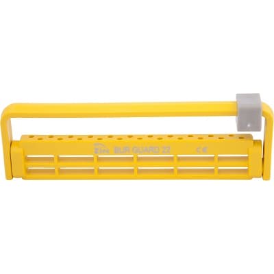 Zirc Steri-Bur Guard, 22-Hole, Neon Yellow, Fits FG/RA/HP Burs, 1/Pk, 50Z410O thumbnail 6