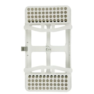 Zirc E-Z Jett Cassette Slim 8-Place Instrument Holder, White, 50Z911A thumbnail 5