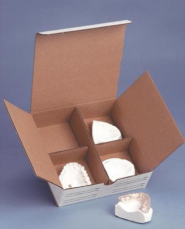 Keystone Model Storage Box, 7" x 7" x 2", 4 Compartments, 25/Box, 9582740 thumbnail 7