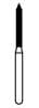 NTI Diamond Bur, FG, Cylinder Beveled End, # C886, 1.2 mm, Coarse, Green, 5/Pk, C886-012 thumbnail 6
