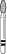 Two Striper Diamond Bur, FG, KS System Egg, #287.4, Fine, Red, 2.3 mm Diameter, 4.0 mm Length, 5/Pk, 2015982 thumbnail 12