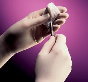 Micro-Touch Elite Vinyl Exam Gloves, Powder-Free, Non-Sterile, Small, Cream, 100/Box, 3091 thumbnail 13