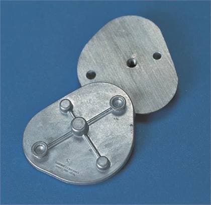Whip Mix Metal Mounting Plates, Reusable Zinc, Fits Hanau/Denar Articulators, 2/Pkg, 96H2 thumbnail 5