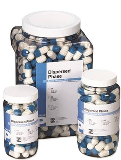DMG Zenith Premium Dispersed Phase Amalgam Alloy Capsules, Regular Set, Double Spill (600 mg), 500/Box, #61024 thumbnail 5
