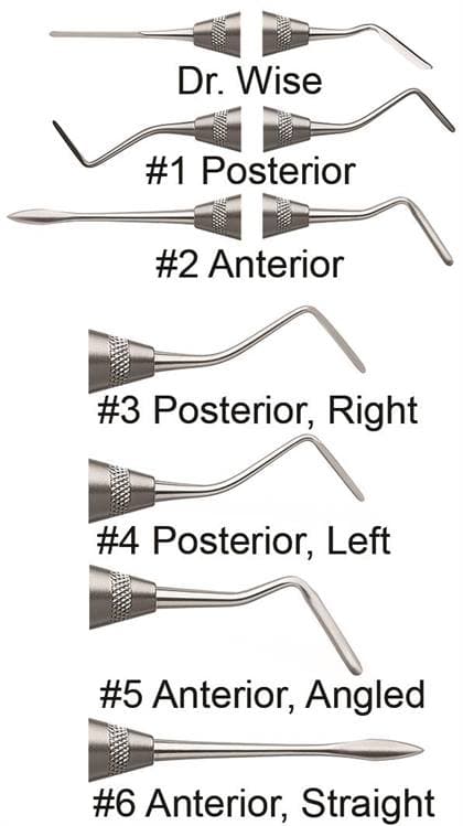 Hu-Friedy Periotome #5 Anterior Angled, Single End, #6 Satin Steel Handle, PT5 thumbnail 3