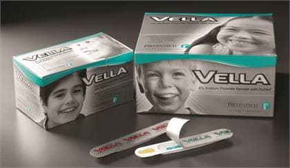 Vella 5% Sodium Fluoride Varnish with Xylitol, Spearmint, Unit Dose 0.5 mL, 35/Box thumbnail 6